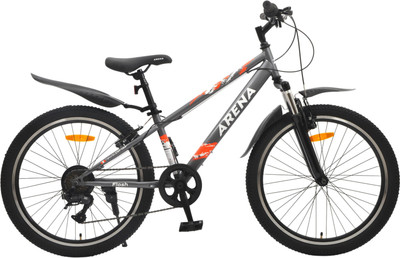 Велосипед Arena Flash 24 2026 (12, графитовый, разобранный, в коробке)