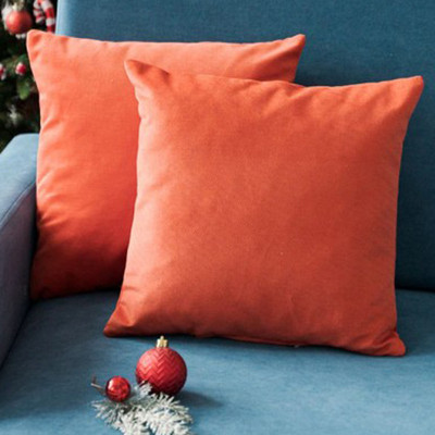 Комплект подушек декоративных BIO-LINE Полиэфирное волокно / PDH (2шт, темно-оранжевый)