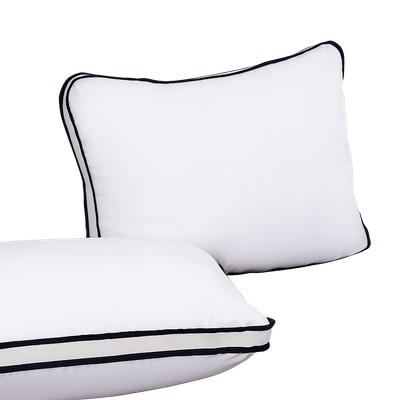 Комплект подушек для сна BIO-LINE 3D с бортом 50x70 / PSB (2шт, синий)