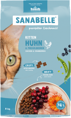 Сухой корм для кошек Bosch Petfood Sanabelle Kitten (8кг)