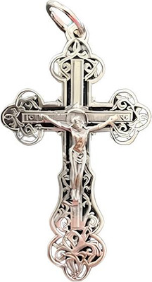 Крестик из серебра Сильген 290039