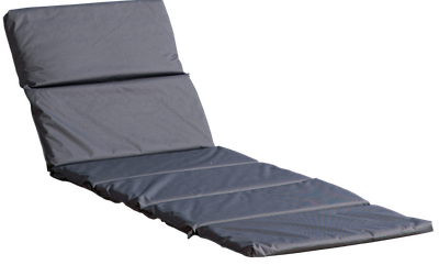 Матрас для садовой мебели BIO-LINE Оксфорд с завязками 60x190 / SZO (серый)