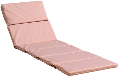 Матрас для садовой мебели BIO-LINE Оксфорд с завязками 60x190 / SZO (бежевый)