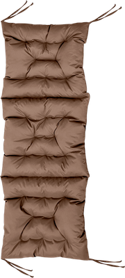 Матрас для садовой мебели BIO-LINE Оксфорд с 4 завязками 50x125 / MO50x125 (коричневый)