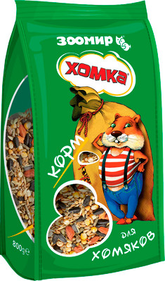 Корм для грызунов ЗООМир Хомка для мелких грызунов (800г)