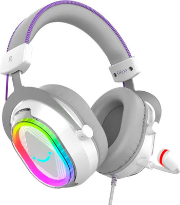 Наушники-гарнитура Fifine H13W (белый/серый)