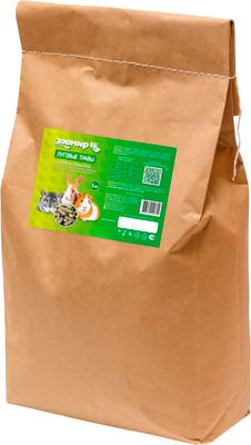 Корм для грызунов ЗООМир Луговые травы для грызунов кроликов (5кг)