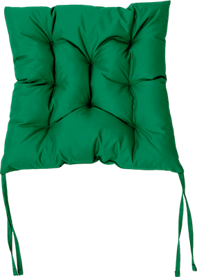 Подушка для садовой мебели BIO-LINE Оксфорд с завязками с 2 сторон 44x44 / PO (зеленый)