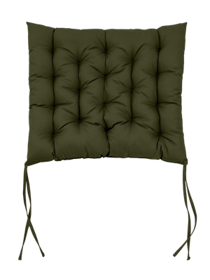Подушка для садовой мебели BIO-LINE Оксфорд с завязками с 2 сторон 52x60 / PO (хаки)