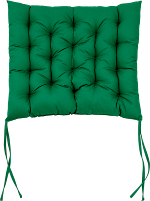 Подушка для садовой мебели BIO-LINE Оксфорд с завязками с 2 сторон 52x60 / PO (зеленый)