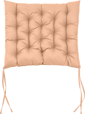 Подушка для садовой мебели BIO-LINE Оксфорд с завязками с 2 сторон 52x60 / PO (бежевый)