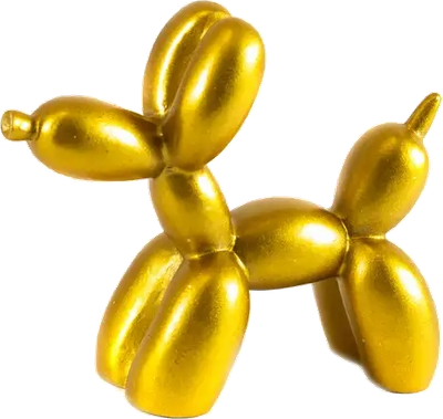 Статуэтка Белбогемия Воздушный шарик - собачка 28374627 / 260157