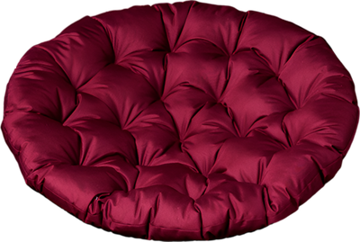 Подушка для садовой мебели BIO-LINE Оксфорд круглая 80x80 / PO80x80 (бордовый)
