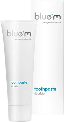 Зубная паста Blue M Гель с активным кислородом c фтором (75мл)