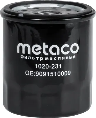 Масляный фильтр Metaco 1020-231