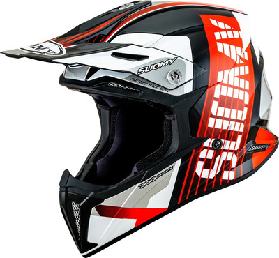 Мотошлем Suomy X-Wing Amped K6XW0022.5 (L, черный/красный)