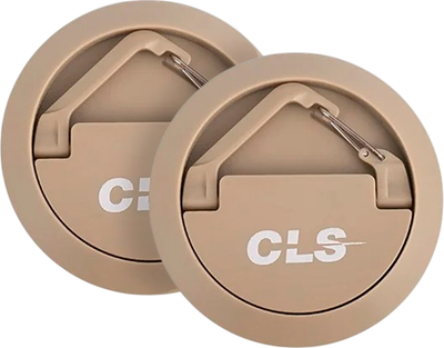 Набор держателей туристических Coyote 633600042C (2шт, бежевый)