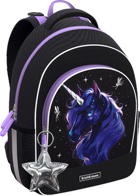 Школьный рюкзак Erich Krause ErgoLine 15L Black Unicorn / 64923