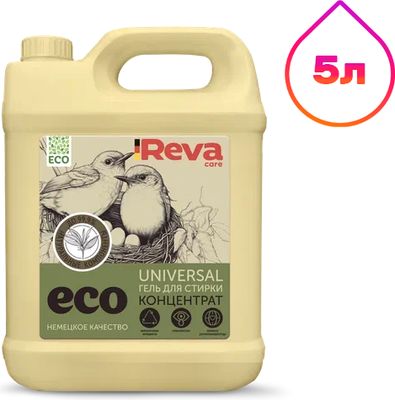 Гель для стирки Reva Care Eco универсальный (5л)