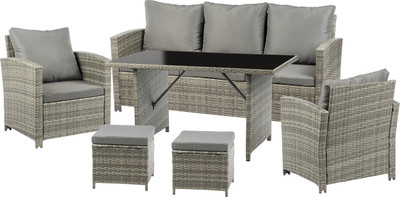 Комплект садовой мебели Sundays Madeira SFS 020 (серый/серые подушки)