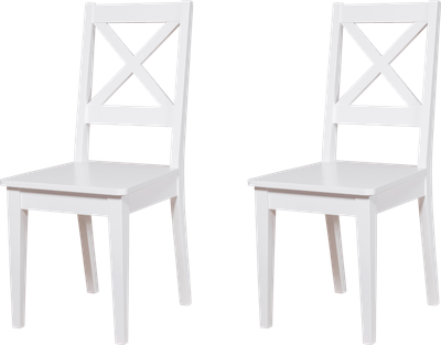 Набор стульев Мебель-Класс Флора (2 шт, белый)