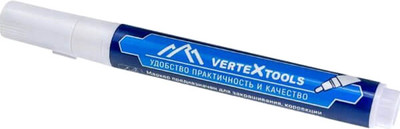 Маркер строительный Vertex Tools 0022-140 (белый)