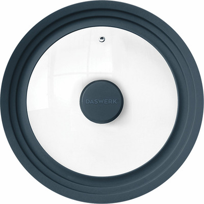 Крышка стеклянная Daswerk Универсальная / 607586 (антрацит)