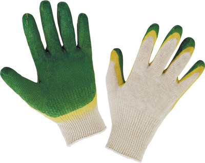 Перчатки защитные Laima Люкс износостойкие / 605349 (10шт)