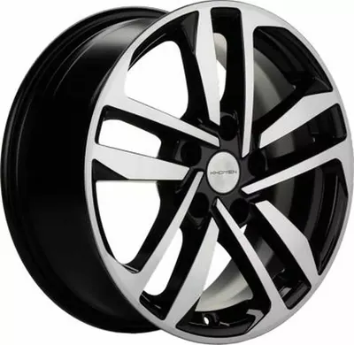 Литой диск Khomen KHW1612 Mazda 3/ix35 16x6.5" 5x114.3мм DIA 67.1мм ET 45мм (Black FP)