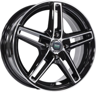 Литой диск Megami MGM-17FF 15x6" 4x100мм DIA 60.1мм ET 50мм BKF