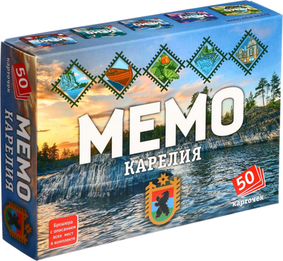 Настольная игра Нескучные игры Мемо Карелия / 10062979