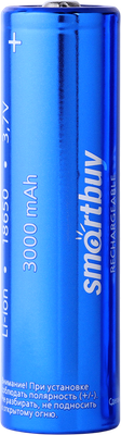Аккумулятор SmartBuy SBBR-18650-1S3000