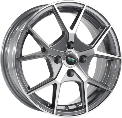 Литой диск Megami MGM-18 15x6" 4x100мм DIA 60.1мм ET 50мм GMF