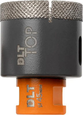 Коронка DLT Алмазная для керамогранита и камня 45мм / 2102