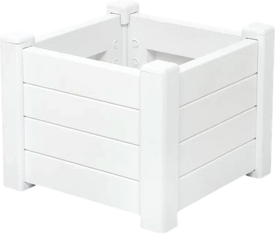 Кашпо Эльфпласт Provence EP663-1 (белый)