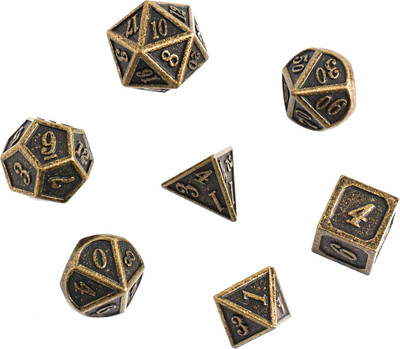 Набор кубиков для настольной игры Время игры Дайсы для ДнД Яшма / 6935238