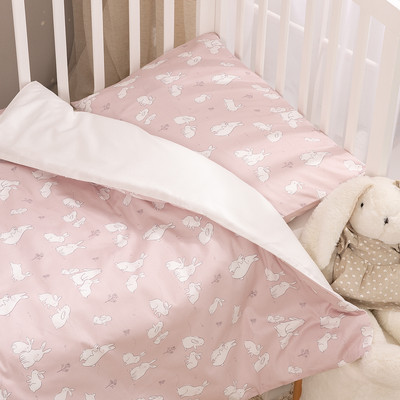 Комплект постельный для малышей Perina Zefir / ZF3-1.07/40 (розовый)