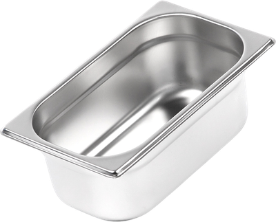 Гастроемкость Luxstahl 1/4х4'' 265х164х100 / га00020