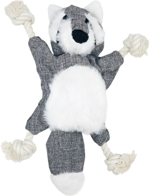 Игрушка для собак HaisenPet Лиса, енот плюшевая / HP-DT18-9278