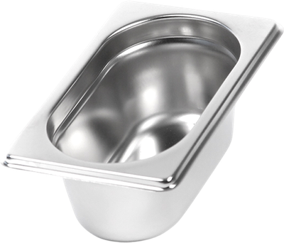 Гастроемкость Luxstahl 1/9х2.5'' 176х109х65 / га00027