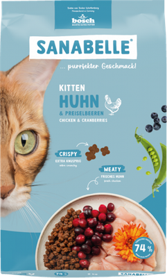 Сухой корм для кошек Bosch Petfood Sanabelle Kitten (400г)