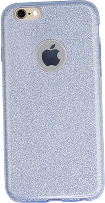 Чехол-накладка JZZS Shine для Apple iPhone 7 Plus (синий)