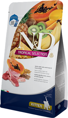Сухой корм для кошек Farmina N&D Tropical Selection Lamb Kitten (1.5кг)