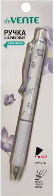 Ручка шариковая deVente Aroma Flowers. Фрезия / 5070503 (синий)
