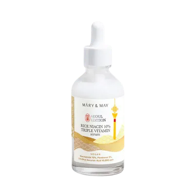 Сыворотка для лица Mary & May Rice niacin 10% Triple Vitamin Serum (80мл)