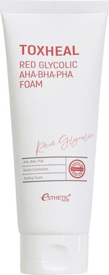 Пенка для умывания Esthetic House Toxheal Red Glycolic AHA, BHA, PHA (150мл)