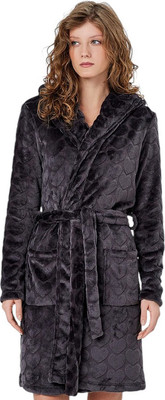 Халат Mark Formelle 552278 (р.164/170-88-94, серые сердечки)