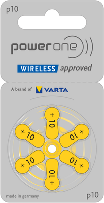 Комплект батареек PowerOne One Zinc-Air p10 BL6