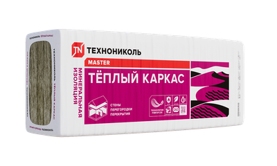 Минеральная вата Технониколь Теплый каркас 1200-610-100 (12шт)