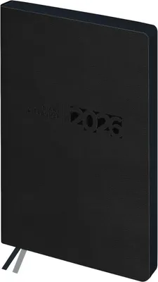 Ежедневник BG Waltz. Black А6+ / DdА6+_09452  (176л)